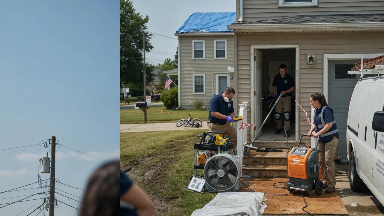 Water Damage Repair in Richfield, WI near me